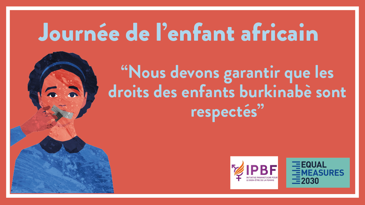 Journée de l’enfant africain: « Nous devons garantir que les droits des enfants burkinabè sont respectés »