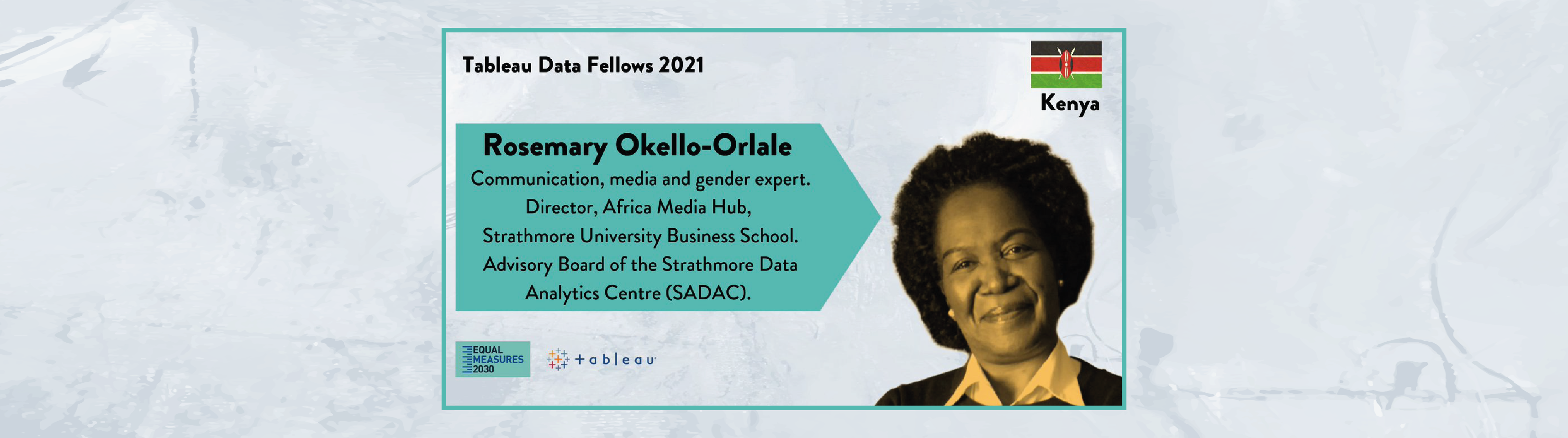 Using data journalism to advance gender equality: A conversation with Rosemary Okello-Orlale  
