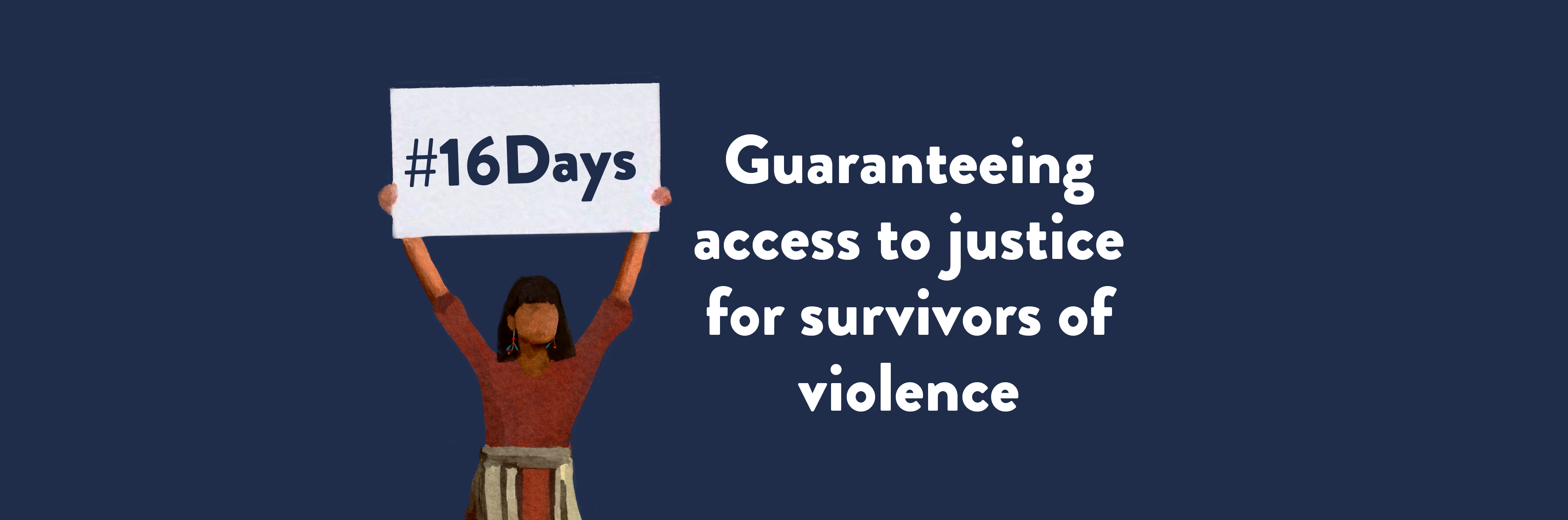 Guaranteeing access to justice for survivors of violence 